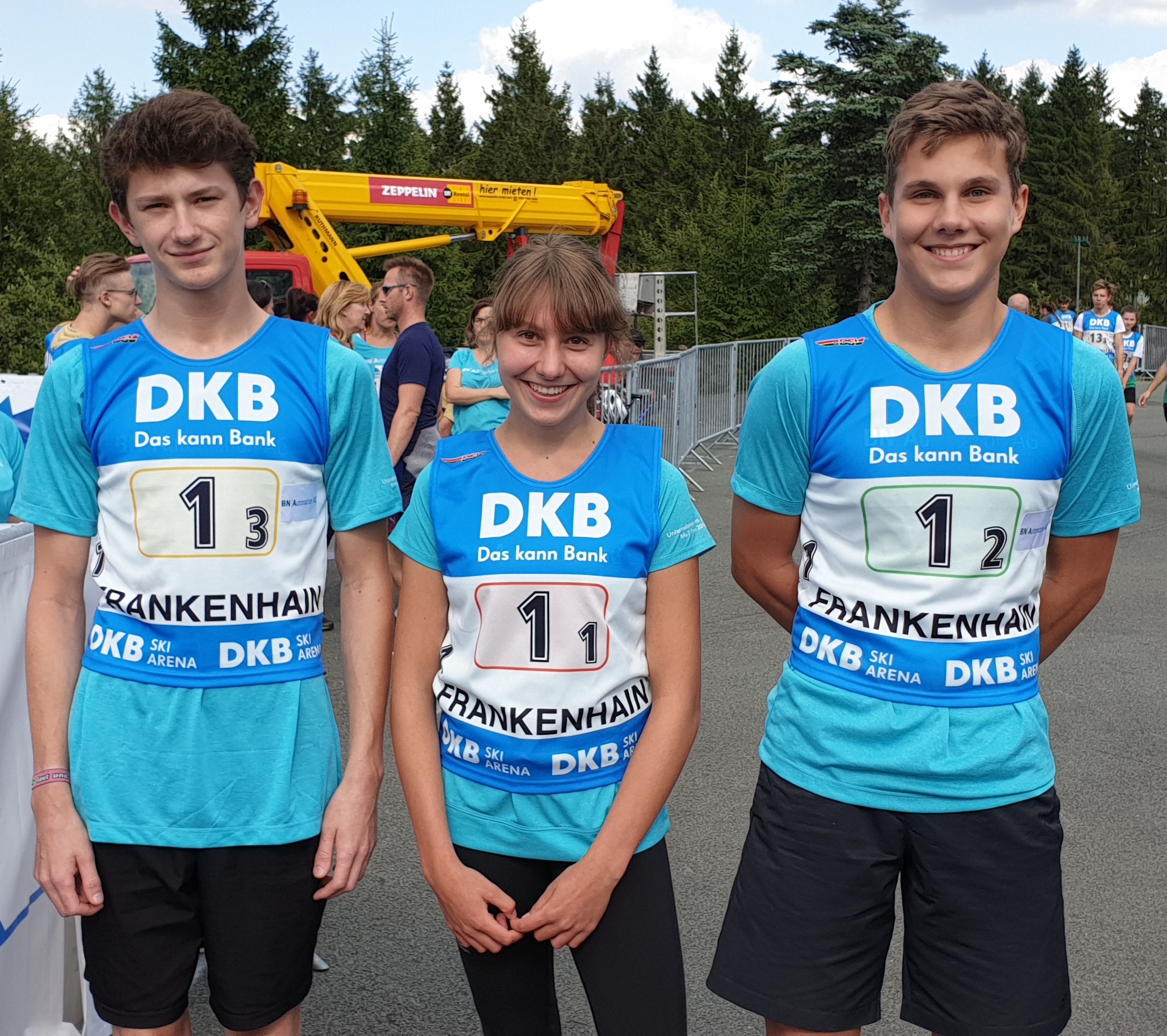 Unser Paten-Team der Goetheschule Ilmenau für den t-wood Zukunftslauf